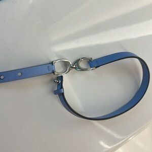 Coach leather wraparound bracelet